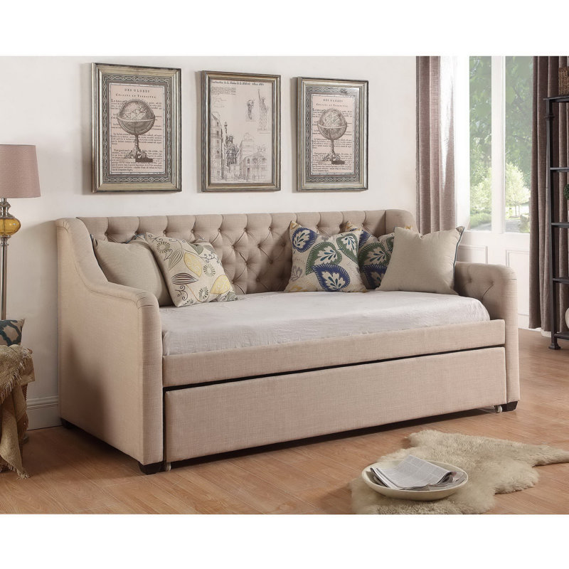 Wicker Park Twin Daybed with Trundle & Reviews Birch Lane